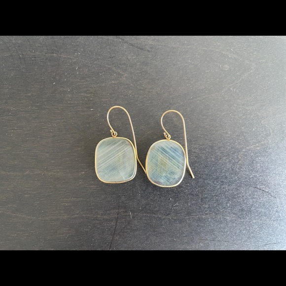 NWOT Semi Precious Stone Scarab Bracelet/ Earrings - Picture 3 of 13